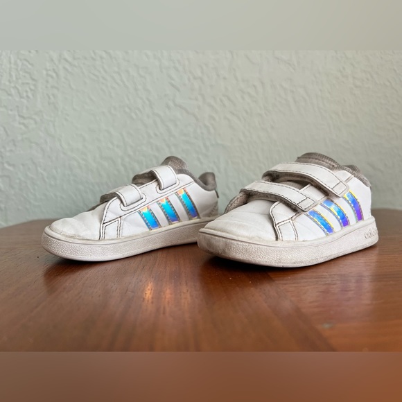 Adidas Grand Court Toddler Unisex Sneakers size 6k - Picture 2 of 6